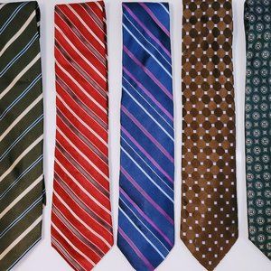 Designer Ties, Mix Banana Republic,Michael Kors,Tommy Hilfiger, Guy Laroche